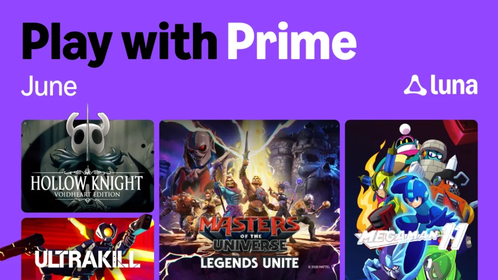 O Amazon Luna revelou as atualizações de junho com Hollow Knight, Mafia III e desconto de 43% no controle oficial durante o Prime Day!