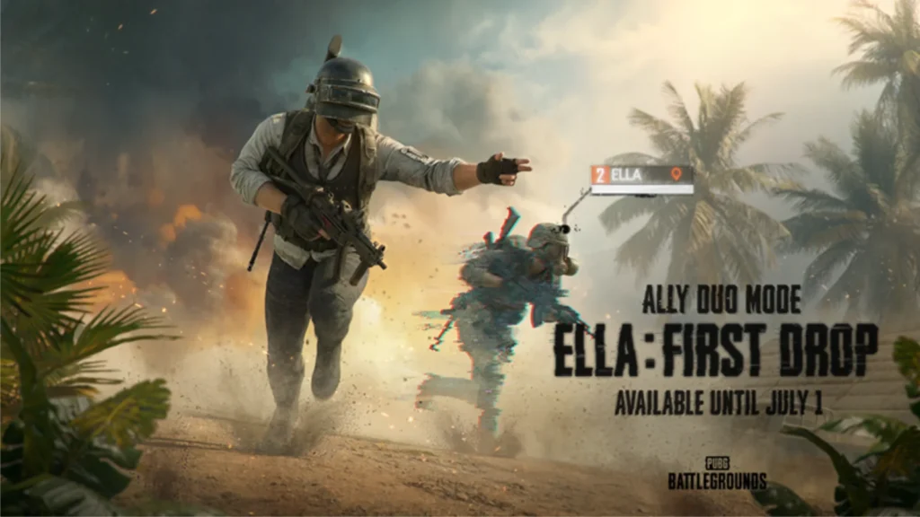A Krafton lançou o beta do modo Ally Duo com a tecnologia PUBG Ally! Converse por voz com a IA Ella e crie táticas em tempo real no mapa Sanhok.