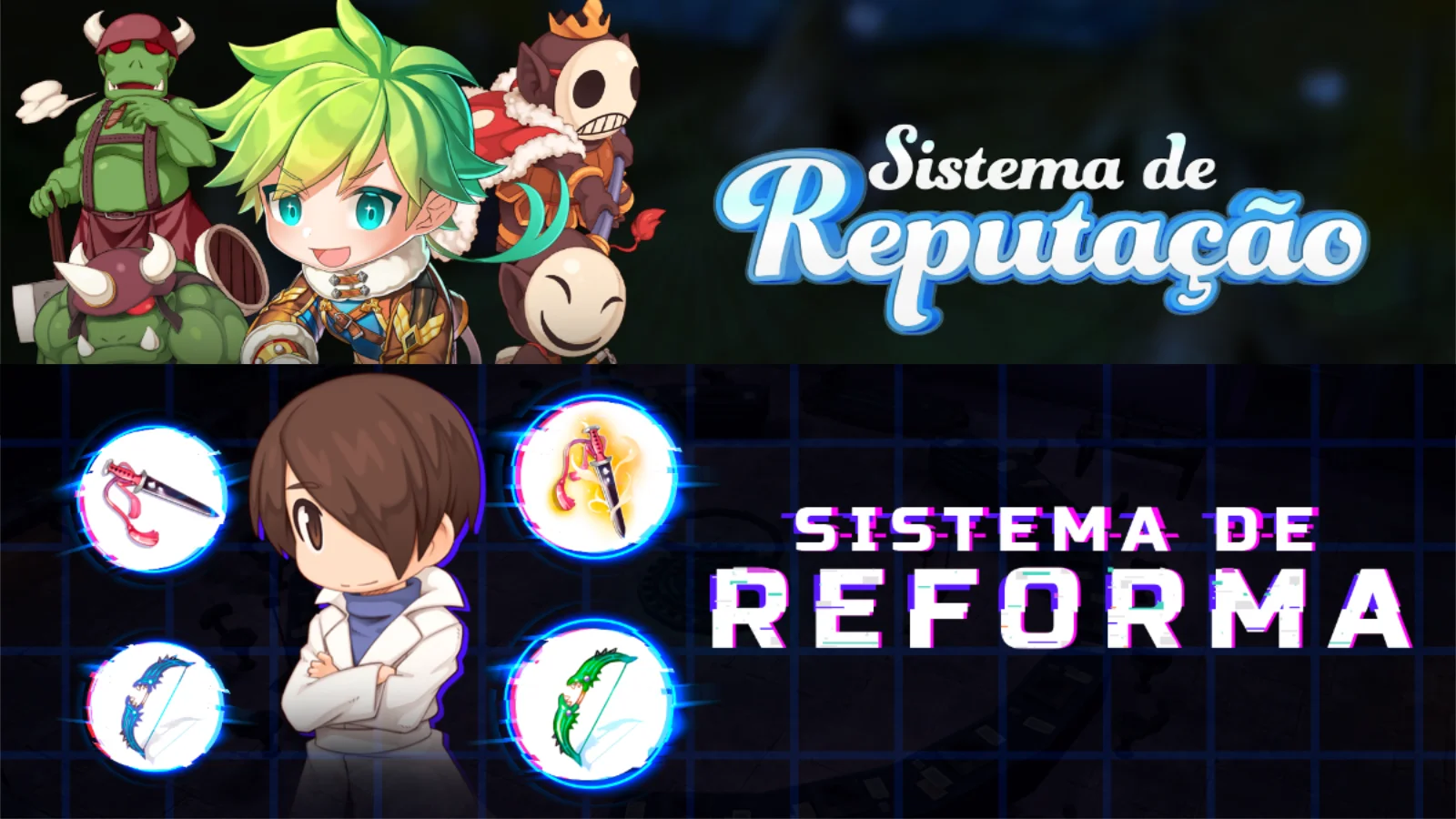 A Gravity lançou uma grande atualização para Ragnarök Online LATAM! Descubra como funcionam os novos sistemas de Reforma de itens.