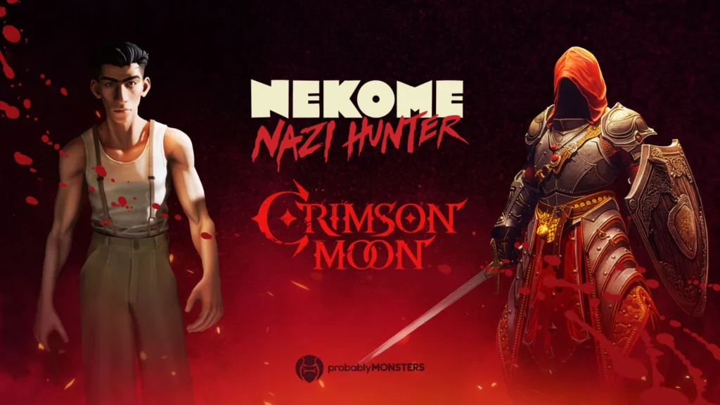 A ProbablyMonsters confirmou o lançamento do RPG gótico Crimson Moon para setembro de 2026 e o jogo de ação Nekome para o início de 2027!