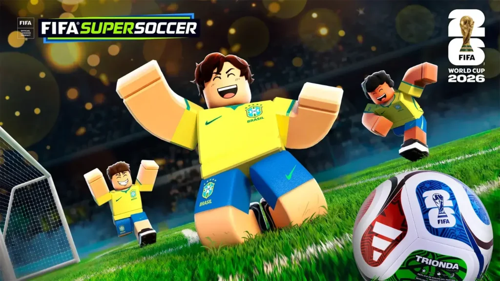 A FIFA anunciou um megaevento da Copa do Mundo 2026 no FIFA Super Soccer na Roblox! Confira dados inéditos da Geração Z e Ipsos.