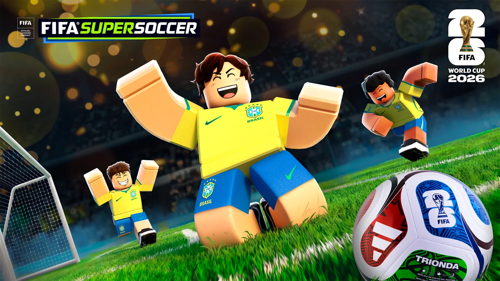 A FIFA anunciou um megaevento da Copa do Mundo 2026 no FIFA Super Soccer na Roblox! Confira dados inéditos da Geração Z e Ipsos.