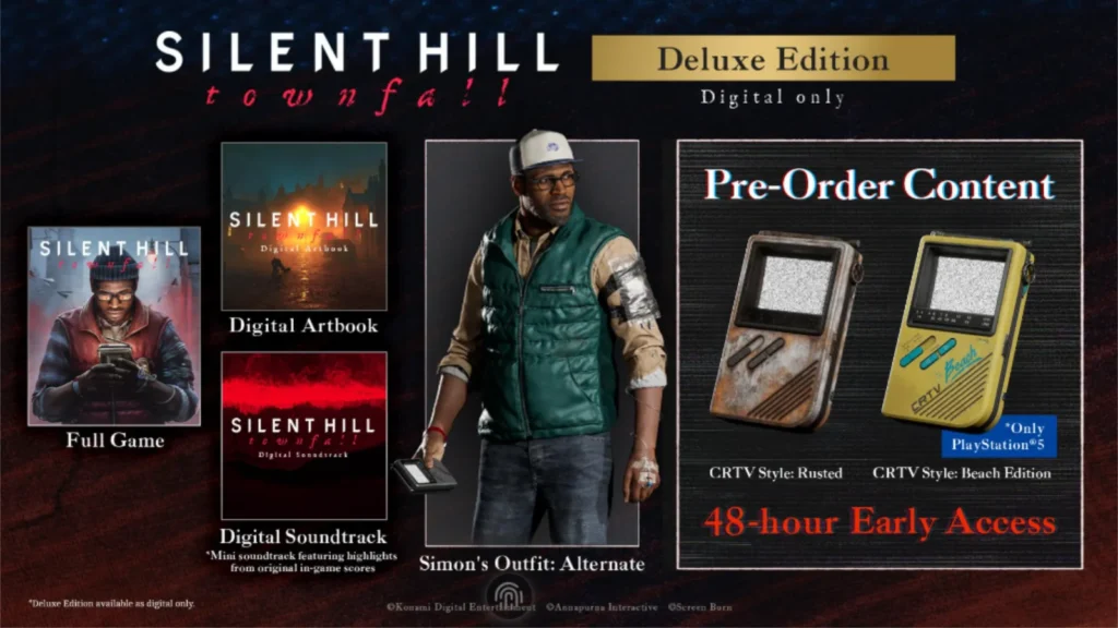 A Konami anunciou a data de estreia de SILENT HILL: Townfall no State of Play! Garanta a sua pré-venda com acesso antecipado no PS5 e PC.