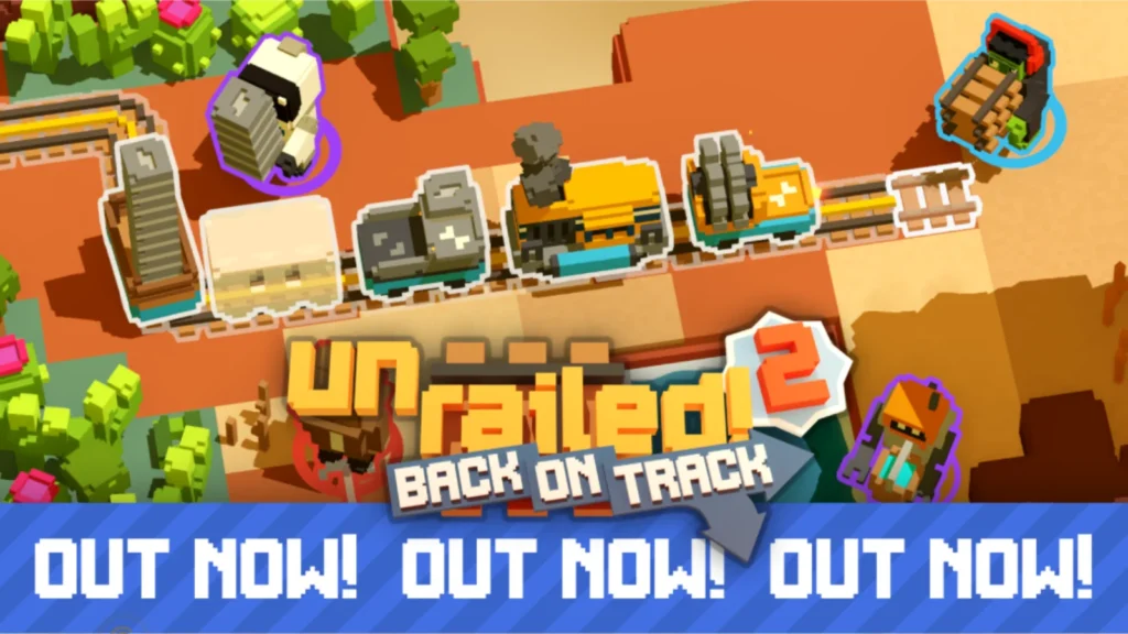 A Indoor Astronaut lançou Unrailed 2: Back on Track para PC, PS5 e Switch! Confira o novo bioma subterrâneo e as skins de Among Us e Tchia.