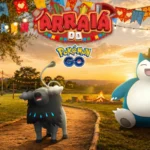 A Niantic anunciou o Arraiá do Pokémon GO! Curta o evento exclusivo do Brasil com o Tauros de Paldea de Fundo Especial e o Snorlax festivo.
