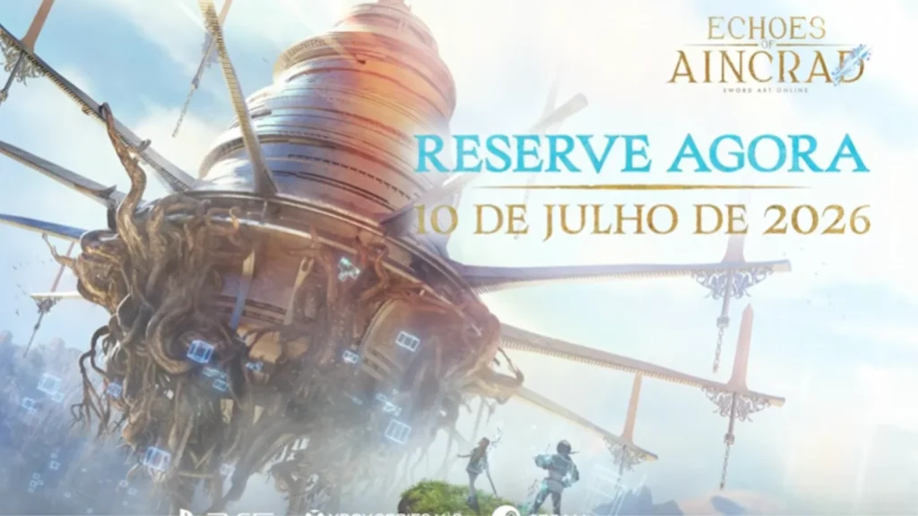 A Bandai Namco divulgou um novo trailer de ECHOES OF AINCRAD! Confira os detalhes do RPG de Sword Art Online que chega em julho para PS5, Xbox e PC.