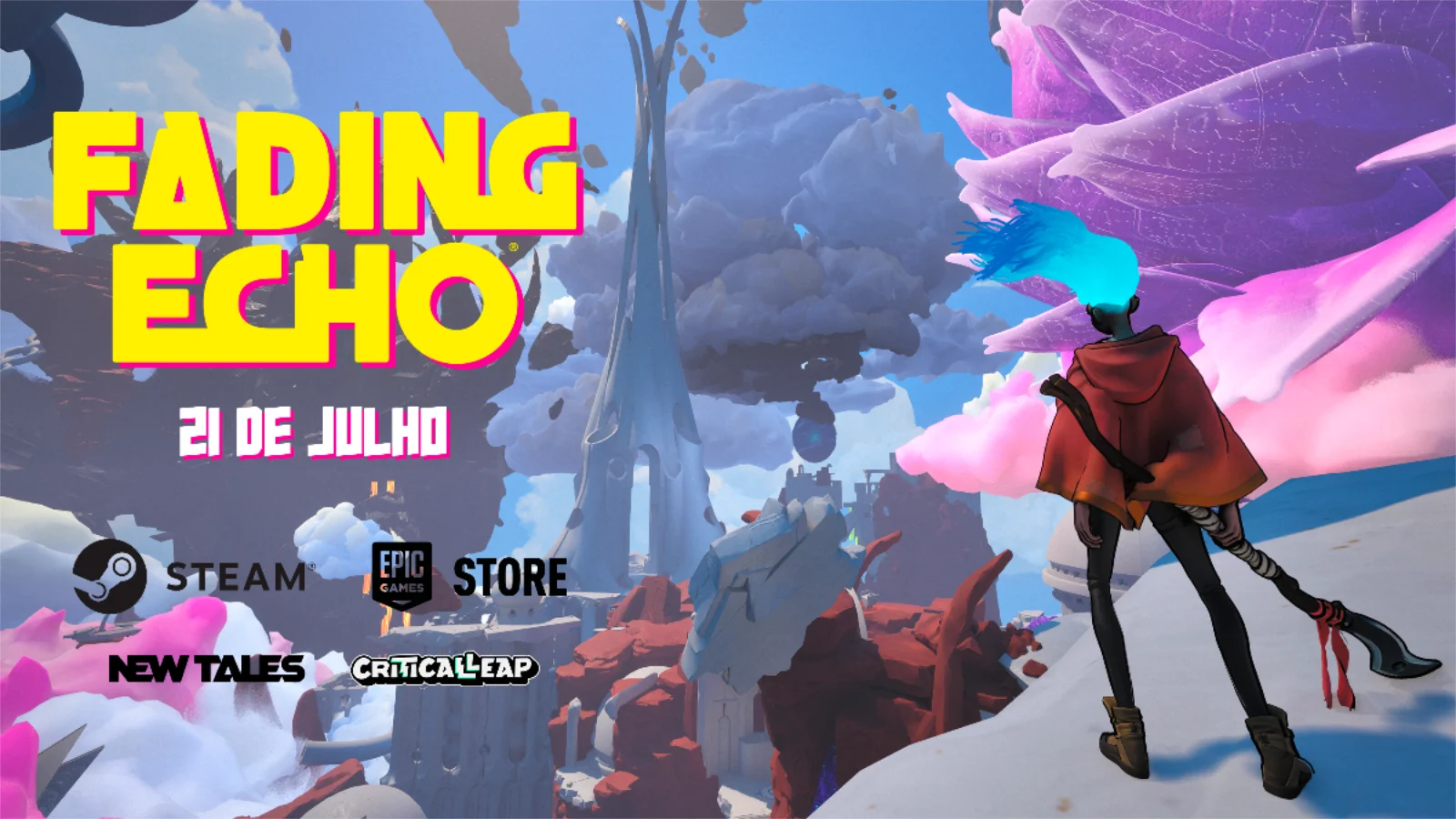 New Tales Lança o RPG Fading Echo no PC com Dublagem Brasileira e Poderes de Água
