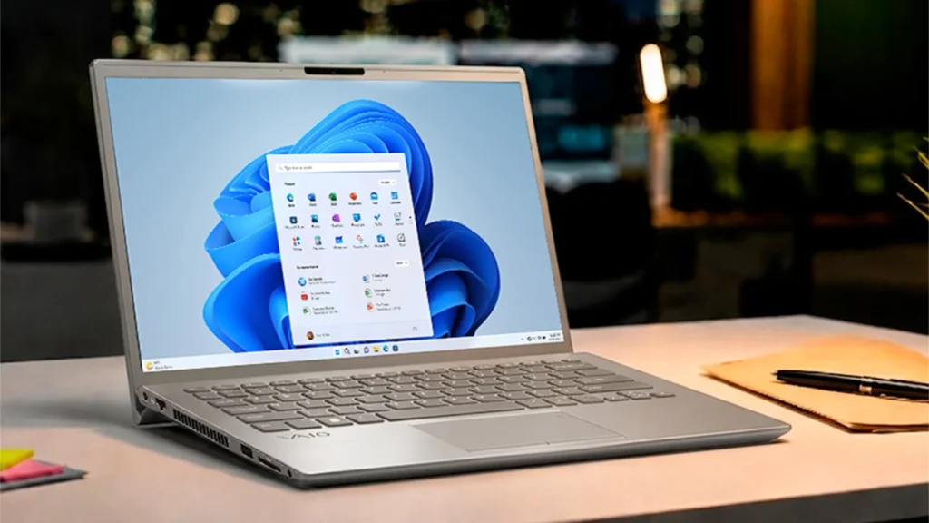 Conheça o novo notebook VAIO® FE14! O modelo nacional traz chip Intel Core Ultra, bateria com 10 horas de duração e até 64 GB de memória RAM.