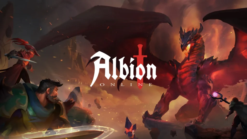 A expansão Dragonfire chega a Albion Online em 31 de agosto! Enfrente o dragão Azaryon, explore as Terras Ancestrais e monte um Draco.