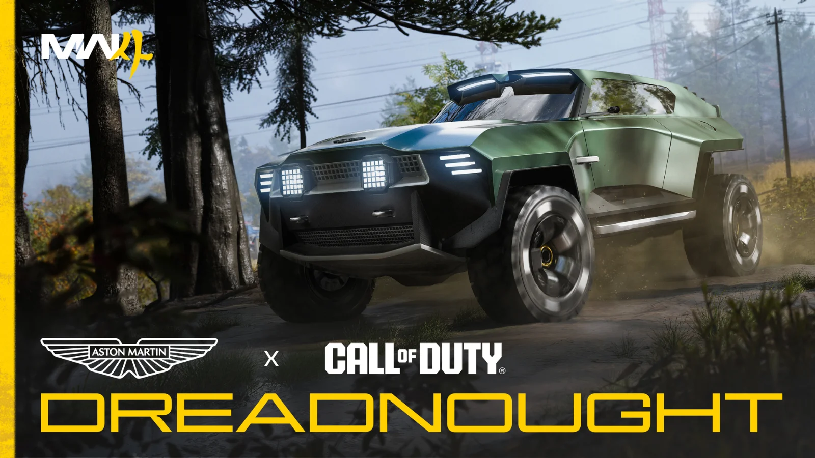 A Activision e a Aston Martin revelam o SUV blindado Dreadnought! Conheça o novo veículo tático de Call of Duty: Modern Warfare 4 e Warzone.