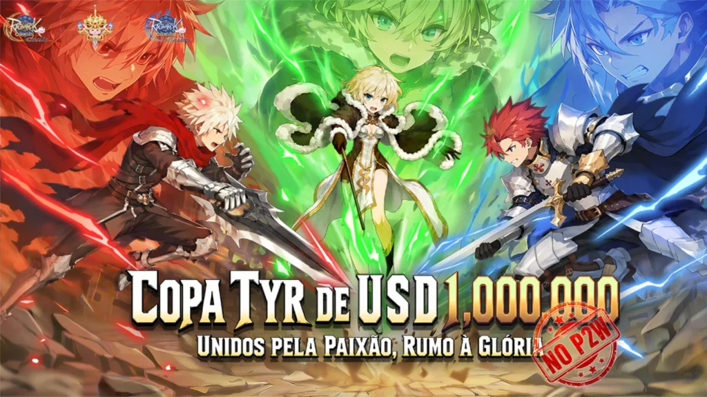 A Copa Tyr Global de Ragnarok Origin: Classic já começou! Concorra a 1 milhão de dólares em um torneio justo e sem mecanismos de Pay to Win.