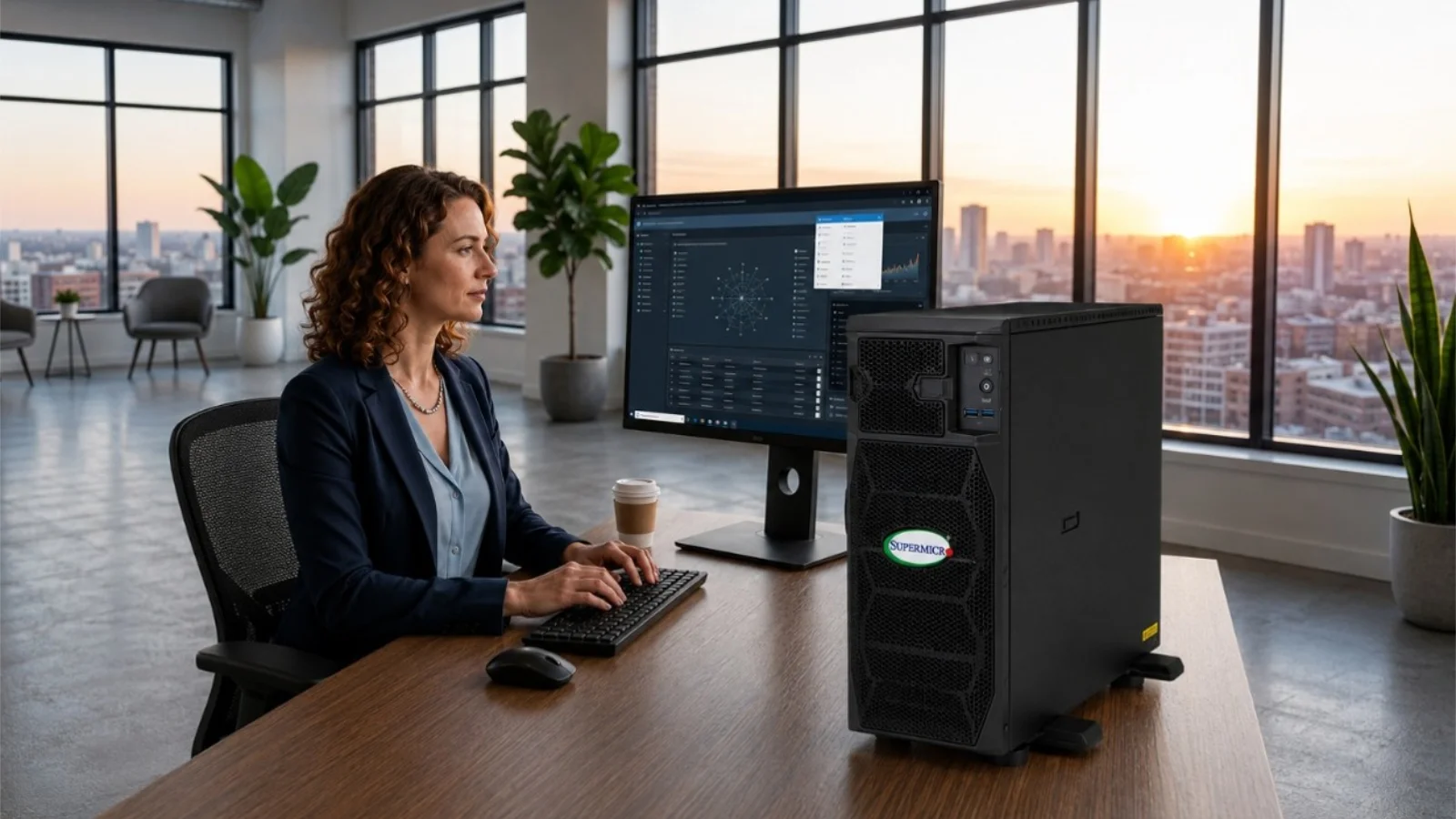 A Positivo Tecnologia apresenta a Super AI Station com NVIDIA GB300! Crie agentes de IA corporativos localmente com até 1 trilhão de parâmetros.