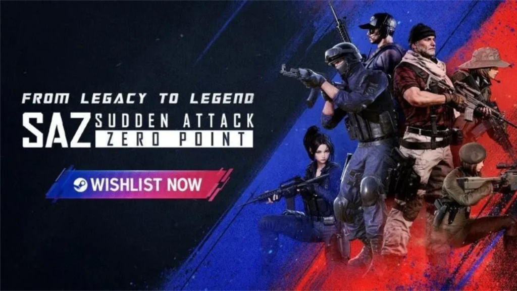 Sudden Attack Zero Point chega em Acesso Antecipado na Steam em 30 de julho! Confira o sistema de personalização de armas e o Mercado Paralelo.