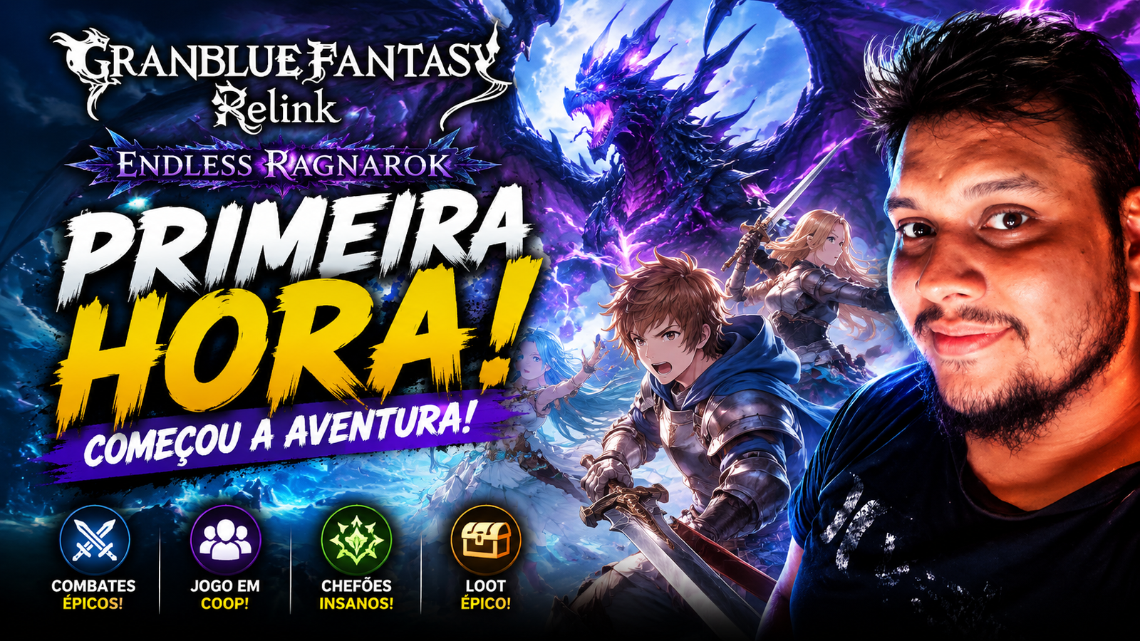 O que Esperar da Primeira Hora de Gameplay em Granblue Fantasy: Relink Endless Ragnarok