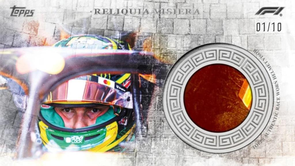 A coleção F1 Eccellenza 2026 foi lançada pela Topps com itens de Ayrton Senna, autógrafos e relíquias de corrida. Confira os detalhes!