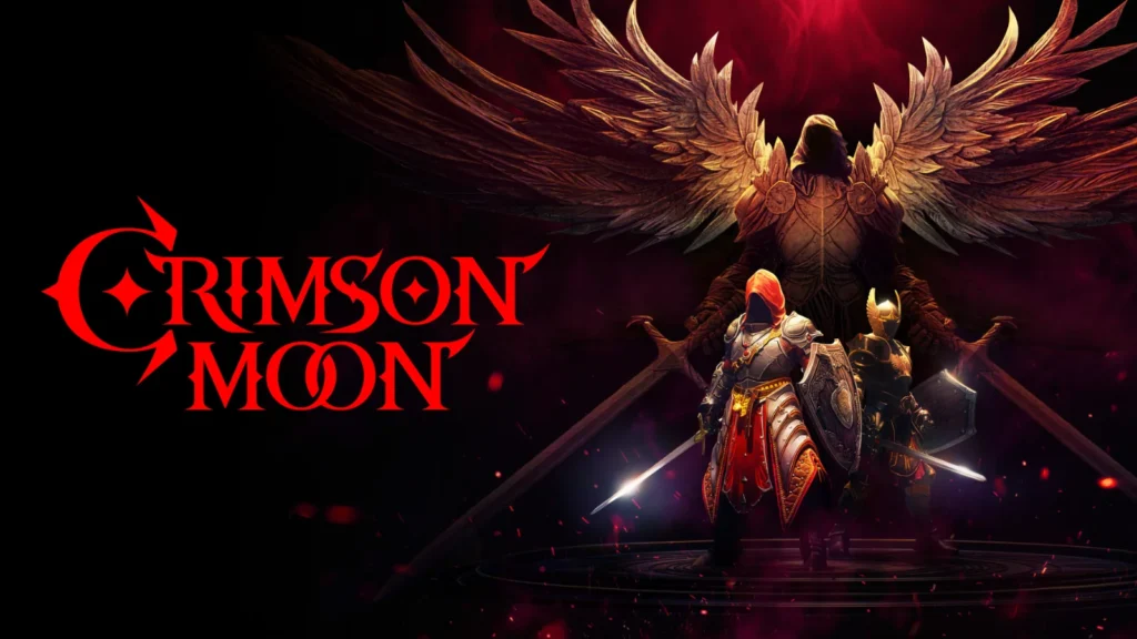 O RPG de ação gótico Crimson Moon estreia em 1º de setembro por R$ 74,99! Confira o combate visceral, coop e a trilha com astros do metal.