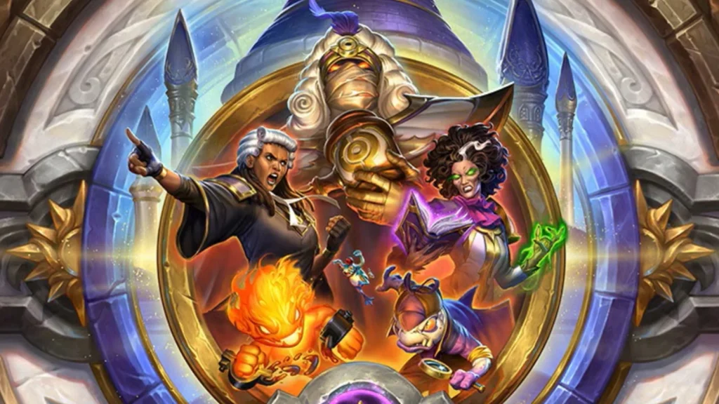 A Temporada 14 Dádivas Sinistras de Dalaran já está disponível em Hearthstone! Conheça a palavra-chave Ativar, novos heróis e berloques.