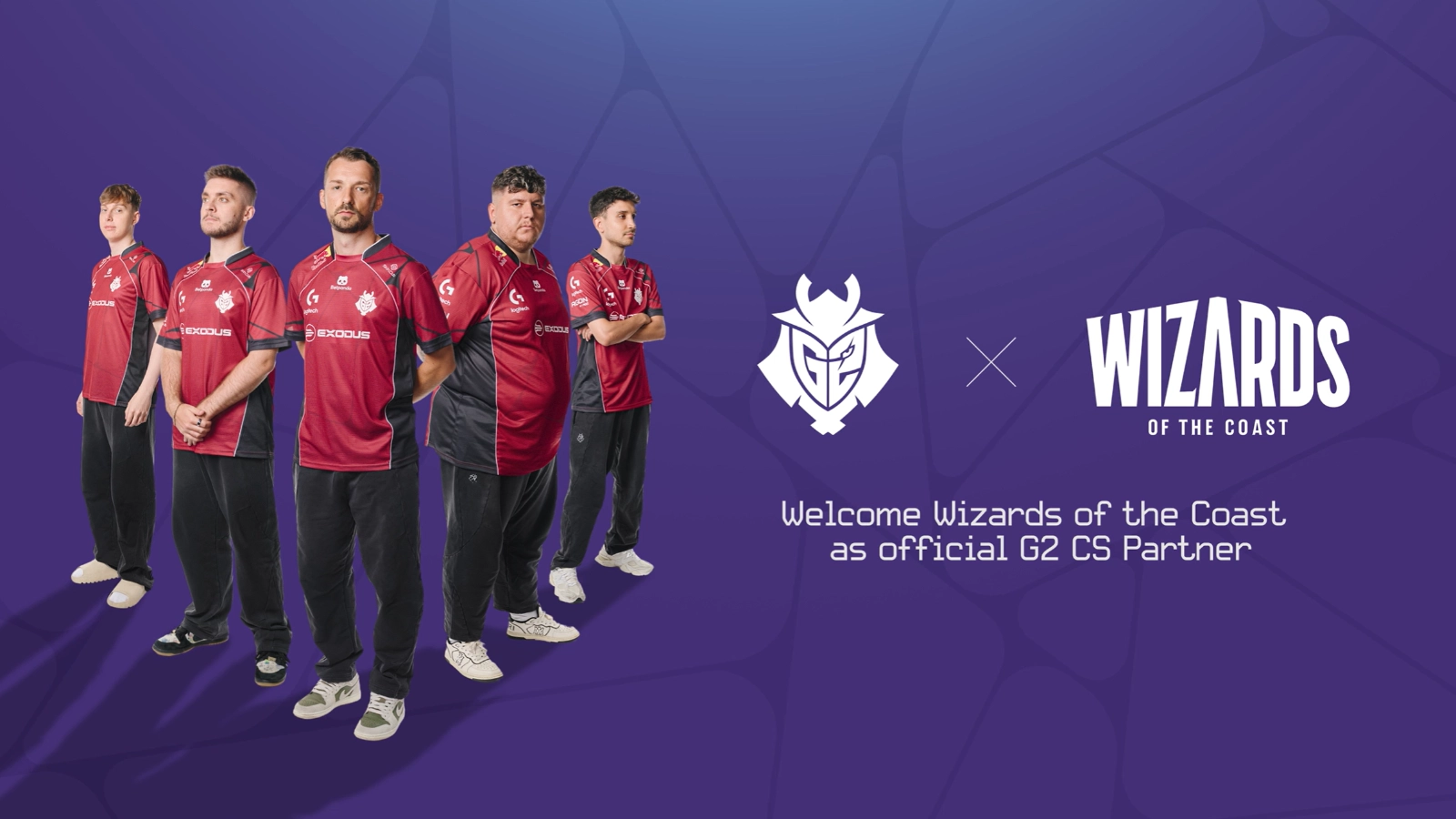 G2 Esports e Wizards of the Coast Fecham Parceria Global para Estampar o RPG EXODUS na Camiseta de Counter-Strike