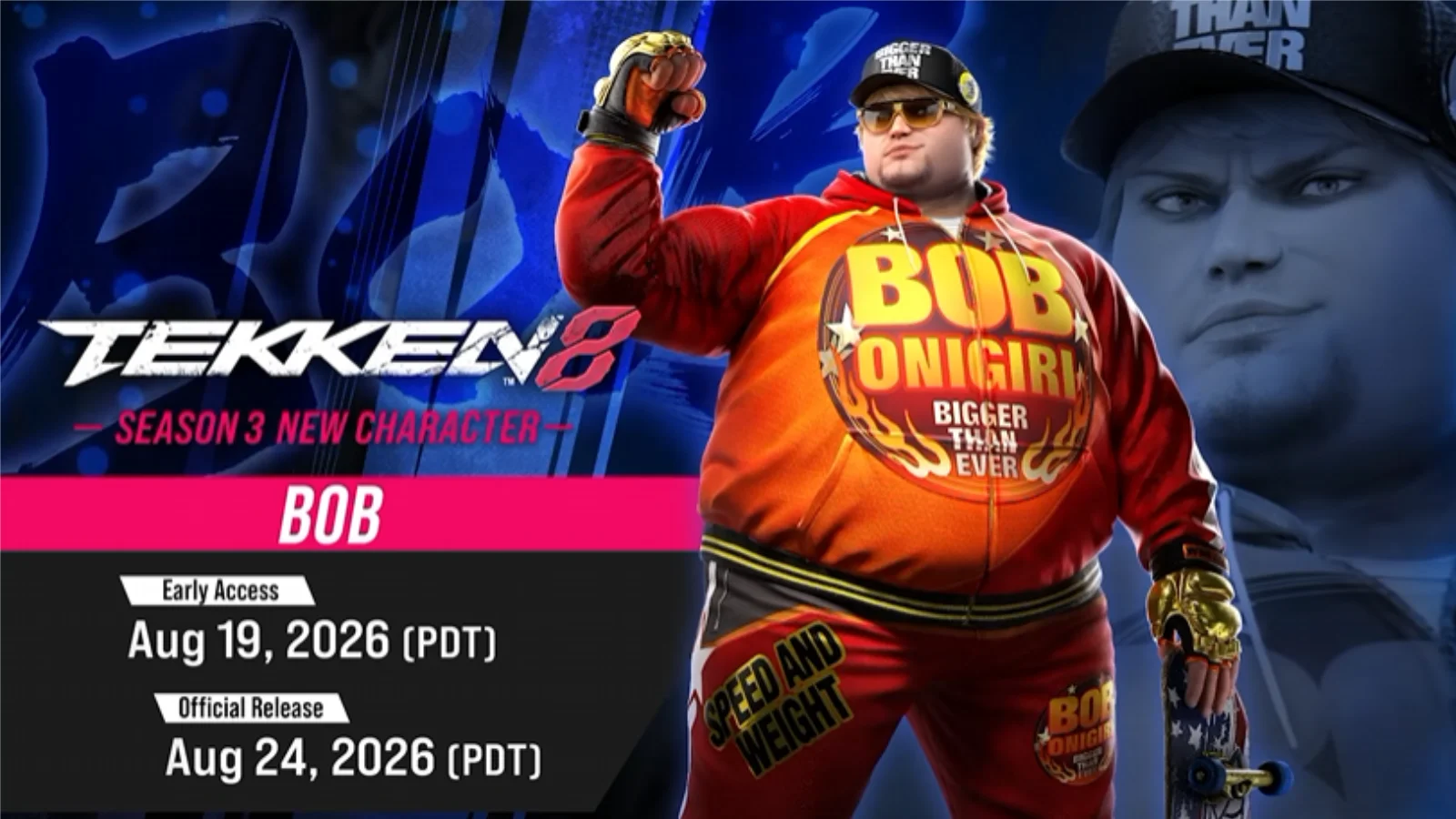 O lutador Bob no TEKKEN 8 já está disponível em acesso antecipado! Confira a estreia na Temporada 3, sua nova história e o lançamento geral.