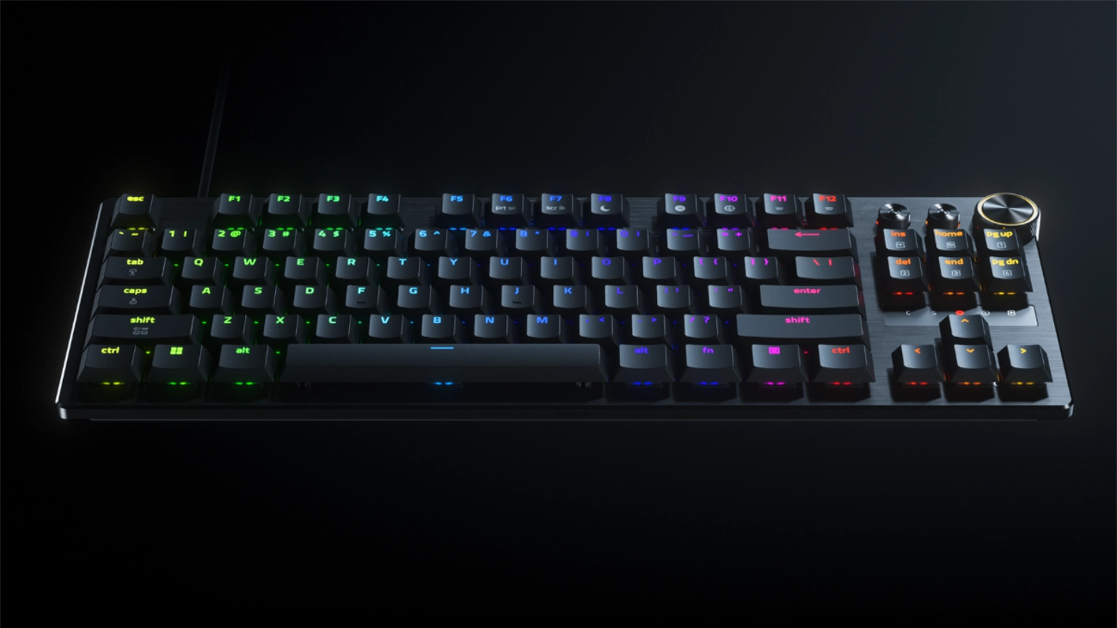 Razer Revela o Teclado Huntsman V3 Pro Low-Profile Tenkeyless 8KHz com Foco no Cenário Competitivo