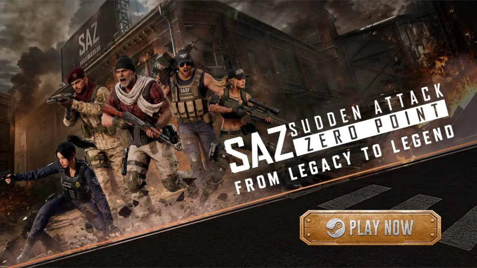 NEXON Anuncia o Lançamento do Acesso Antecipado de Sudden Attack Zero Point na Plataforma Steam