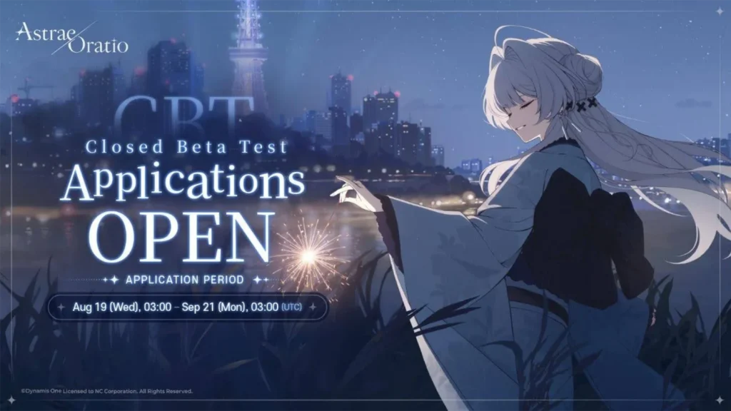 A presença de Astrae Oratio na Tokyo Game Show 2026 foi confirmada! Inscreva-se no Beta Fechado para Android e iOS e veja nova arte.