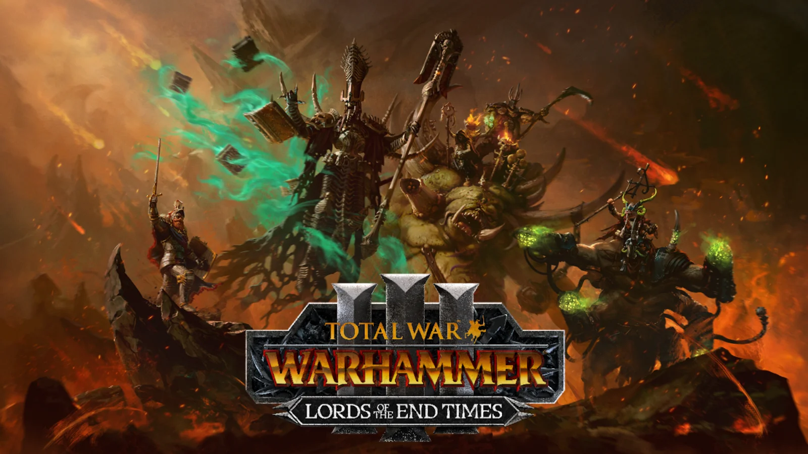 SEGA e Creative Assembly Anunciam Total War: WARHAMMER III Lords of the End Times com Nagash e Thanquol