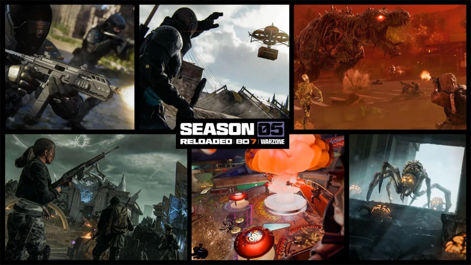 Activision Revela a Temporada 5 Recarregada de Call of Duty: Black Ops 7 e Warzone com Fim da Saga Zumbis