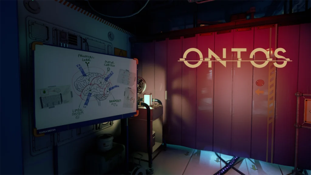 A jogabilidade de ONTOS da Frictional Games foi revelada na gamescom 2026! Conheça o hotel lunar Samsara, dilemas morais e Stellan Skarsgård.