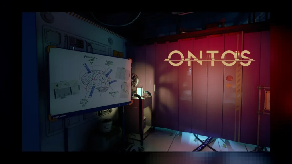 A jogabilidade de ONTOS da Frictional Games foi revelada na gamescom 2026! Conheça o hotel lunar Samsara, dilemas morais e Stellan Skarsgård.