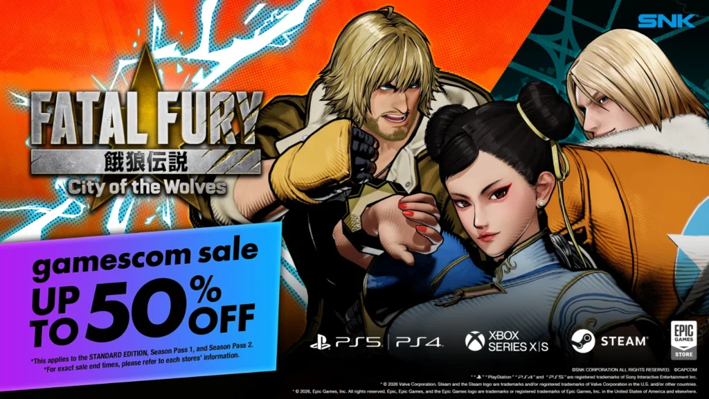 O lutador Duck King em Fatal Fury: City of the Wolves estreia hoje com anime de Masami Obari e desconto de 50%! Confira todos os detalhes.