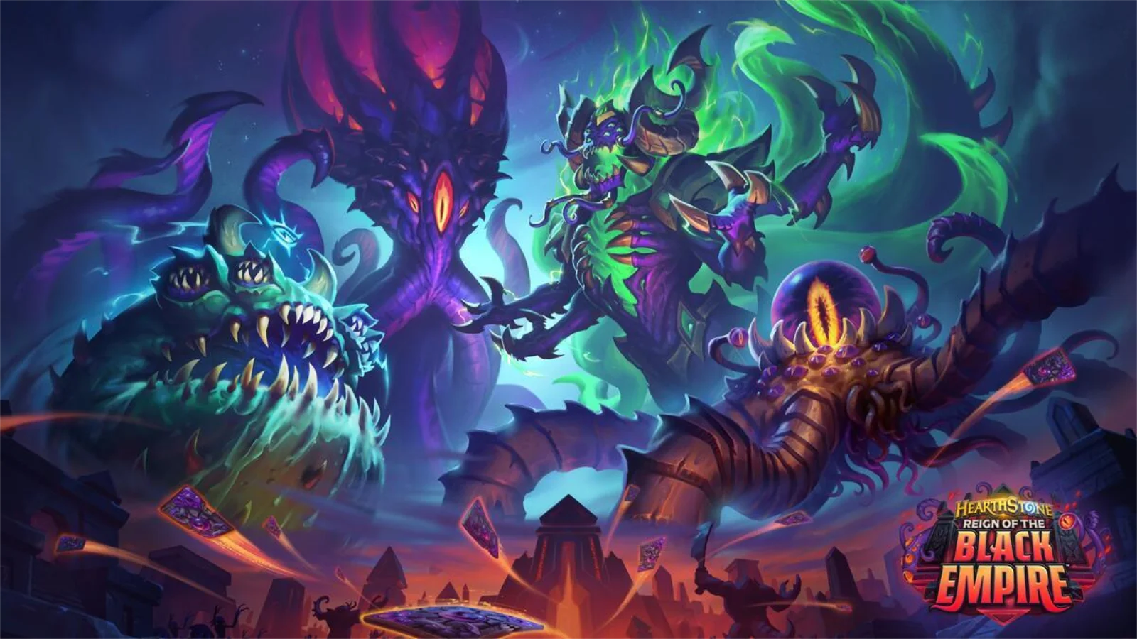 Blizzard Revela Expansão Reinado do Império Negro de Hearthstone e Confirma Chegada da Classe Monge