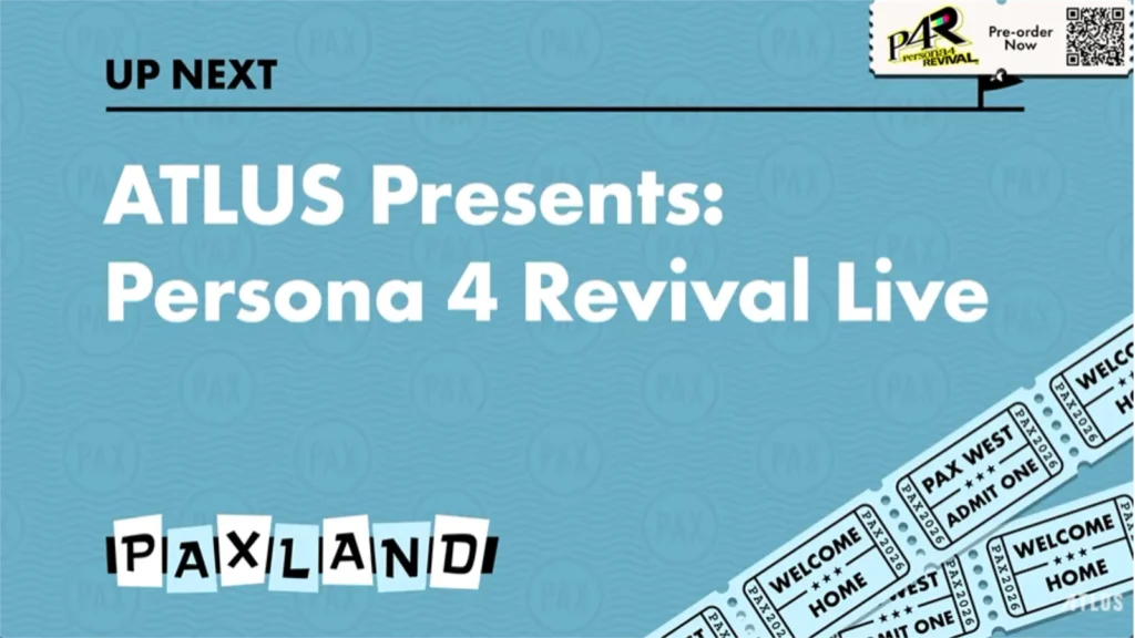 O painel de Persona 4 Revival na PAX West reuniu a equipe do P-Studio, revelou data para 2027 e chegada ao Game Pass. Confira!