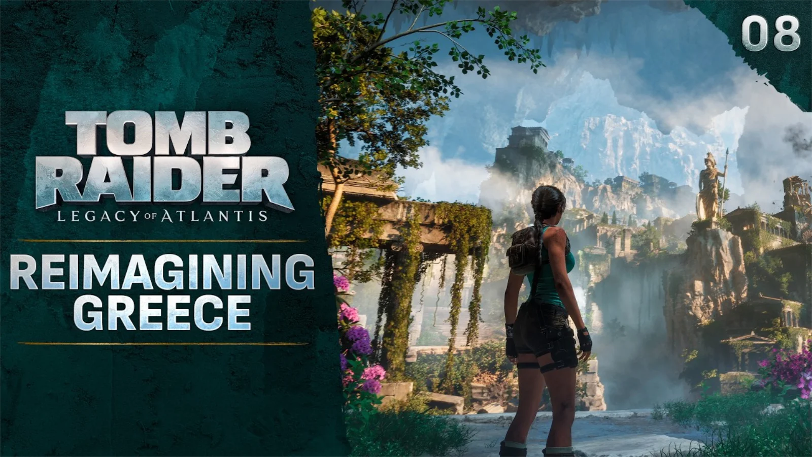 Crystal Dynamics e Amazon Games Revelam Bastidores da Grécia em Tomb Raider: Legacy of Atlantis