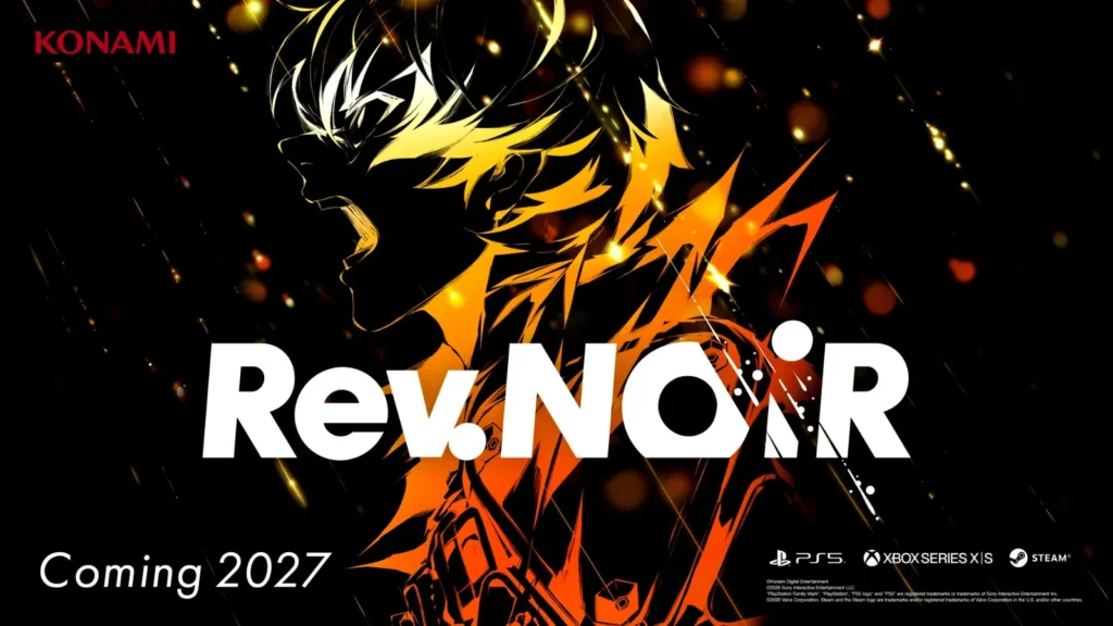 Os novos trailers de Rev. NOiR pela Konami revelam combate tático, a ameaça da Lightfall e lançamento em 2027. Confira os detalhes!