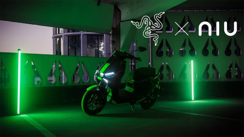 A scooter elétrica FQiX x Razer Special Edition une mobilidade inteligente da NIU e estética gamer com 110 km de autonomia. Confira os detalhes!
