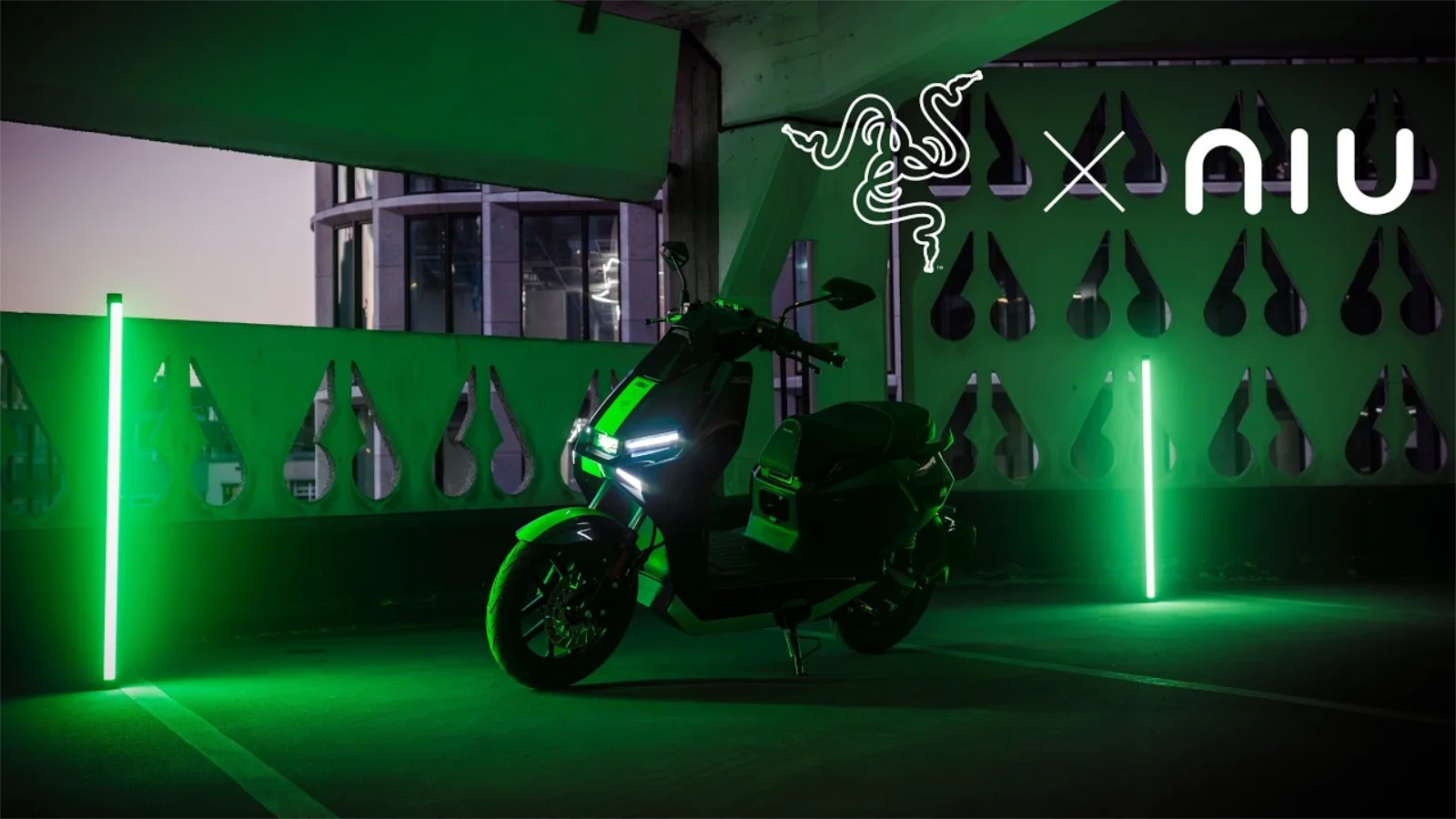 NIU e Razer Anunciam Parceria Estratégica e Lançam a Scooter Elétrica FQiX x Razer Special Edition