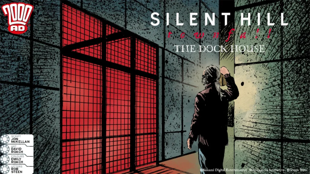 O quadrinho oficial de SILENT HILL: Townfall pela Konami e 2000 AD traz prelúdio com David Roach antes do lançamento do jogo. Confira!