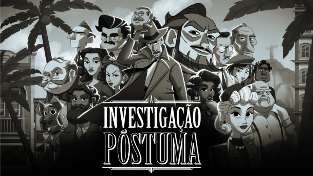 O jogo nacional A Investigação Póstuma no Nintendo Switch e celulares traz o Machadoverso com demo grátis e loop temporal. Confira!