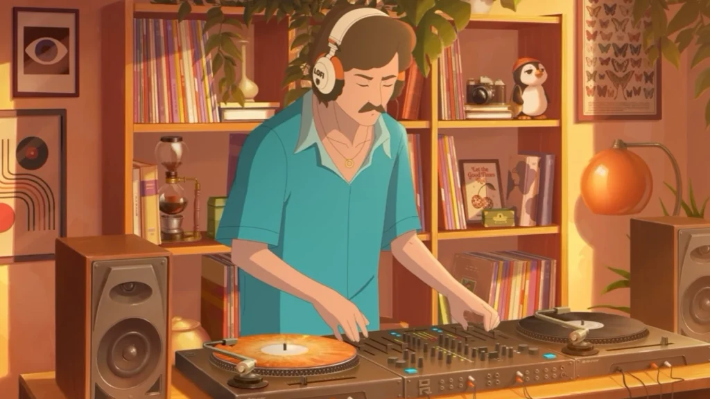 A nova rádio Lofi House da Lofi Girl estreia com transmissão 24 horas, coletânea inédita, vinil e o personagem Julien Maison. Confira!