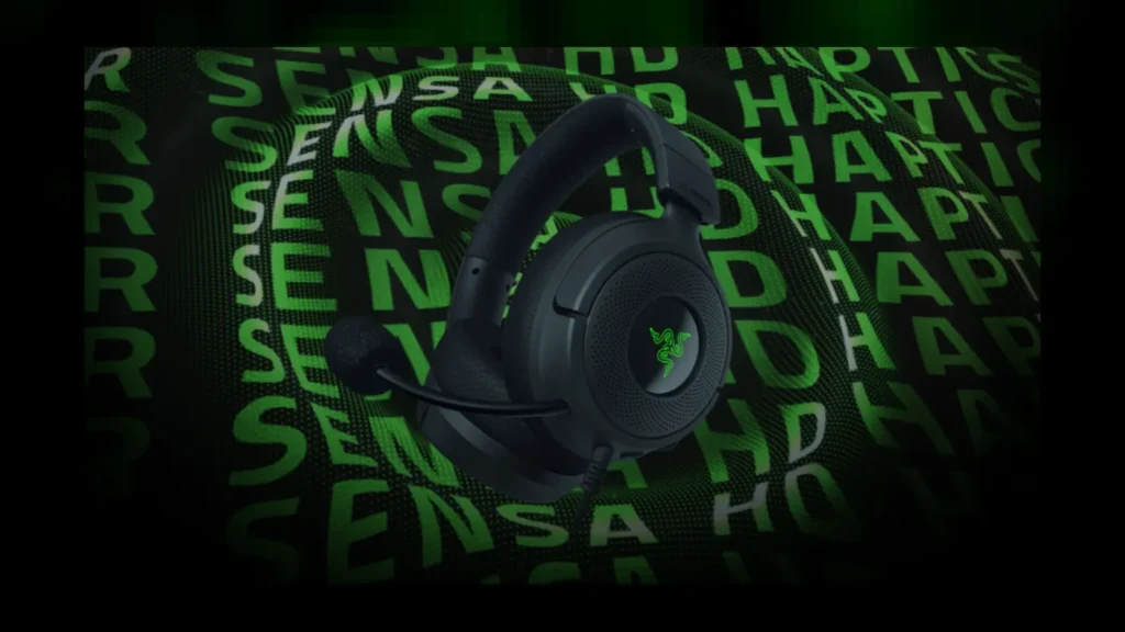 O headset Razer Kraken V4 X Sensa HD Haptics traz resposta física em camadas, drivers de 40 mm e Chroma RGB. Confira os detalhes!