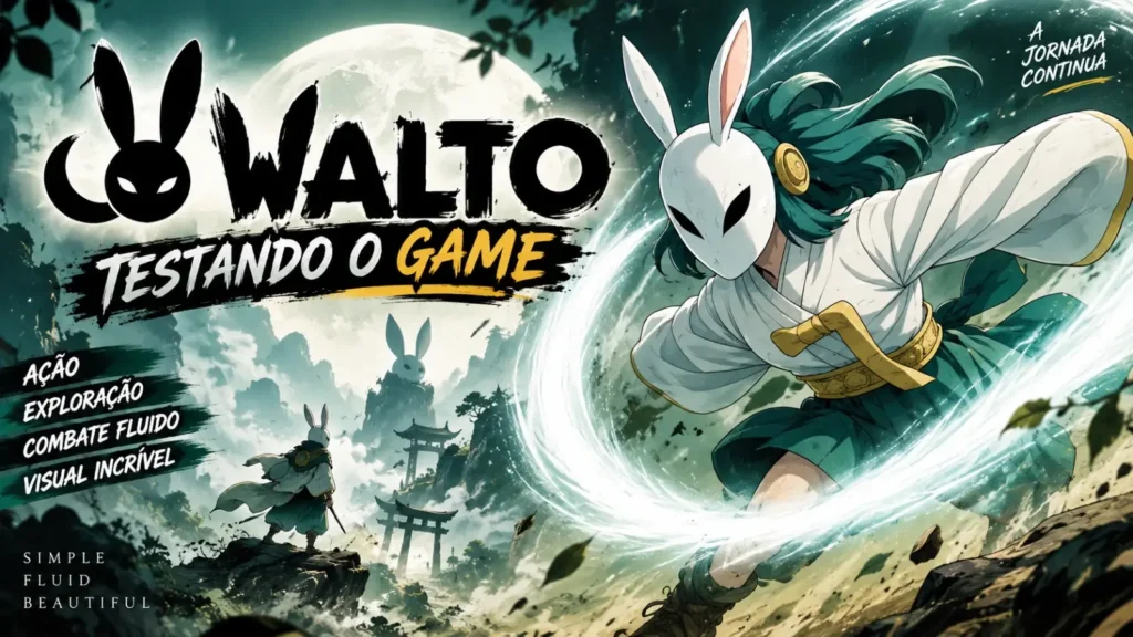 O boss-rush de ação WALTO da desenvolvedora independente KUKUKU GAMES traz combates contra lebres vorazes em três fases. Confira!