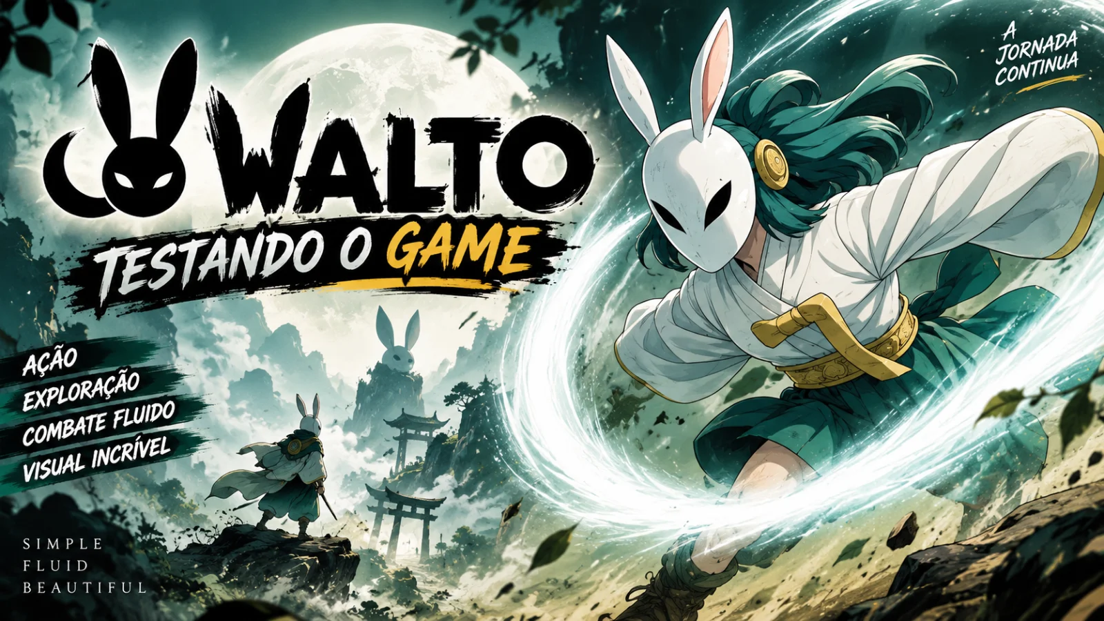 O boss-rush de ação WALTO da desenvolvedora independente KUKUKU GAMES traz combates contra lebres vorazes em três fases. Confira!
