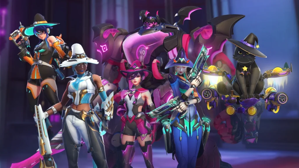 A coleção Bruxas Tecnológicas no Overwatch traz skins futuristas de Halloween para Juno, D.Mon e Sierra. Confira!