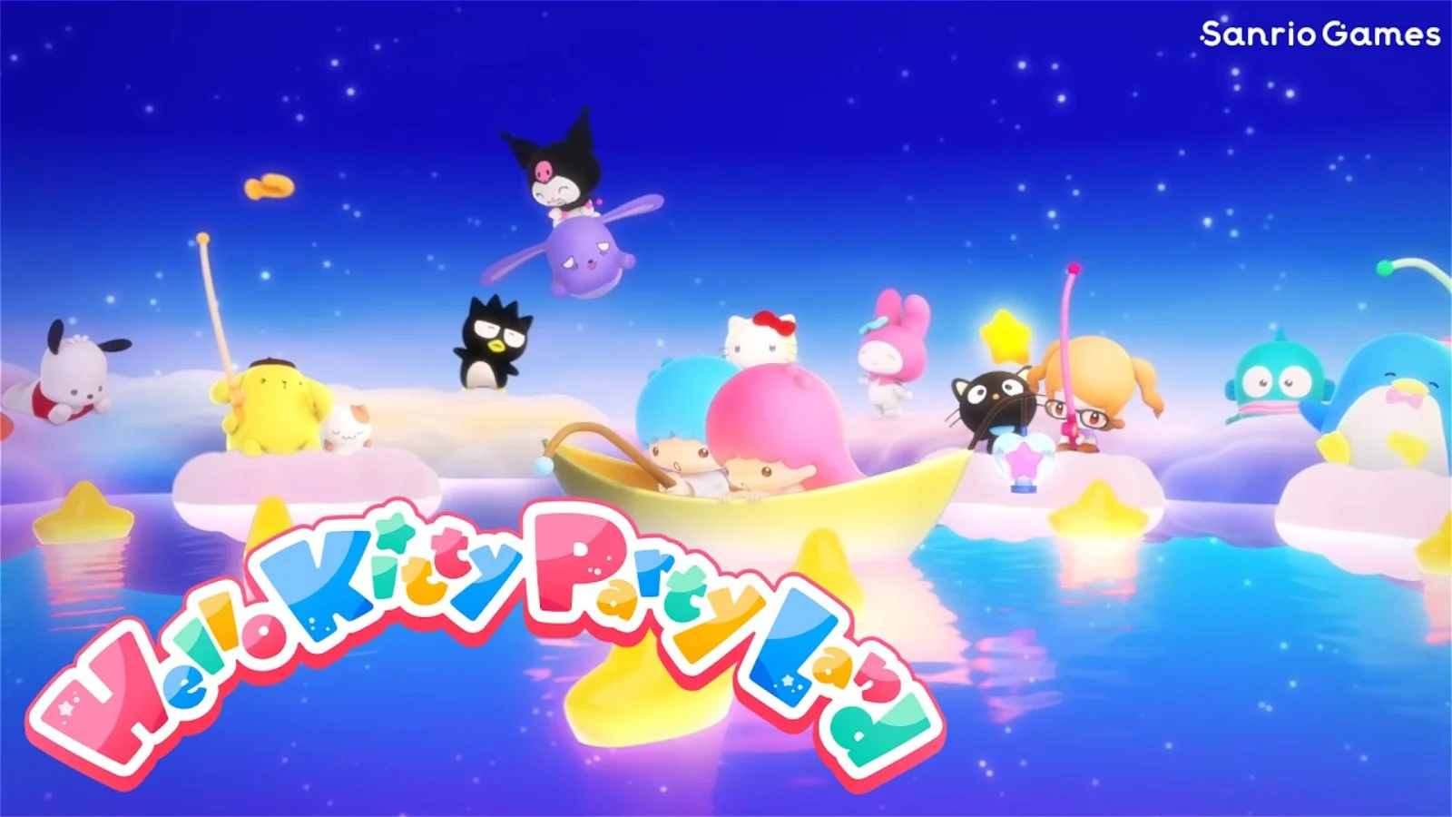 Bandai Namco Revela Trailer de Gameplay de HELLO KITTY PARTY LAND com 145 Personagens e Minijogos