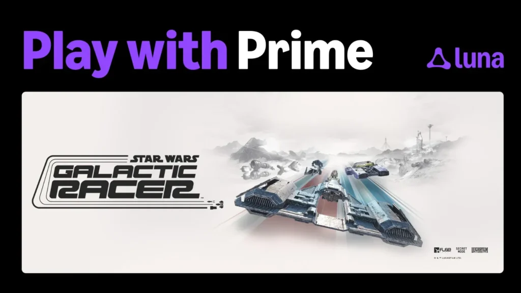 Os novos jogos de outubro no Amazon Luna incluem Star Wars Galactic Racer, Sonic X Shadow e 10 títulos grátis no Prime. Confira!
