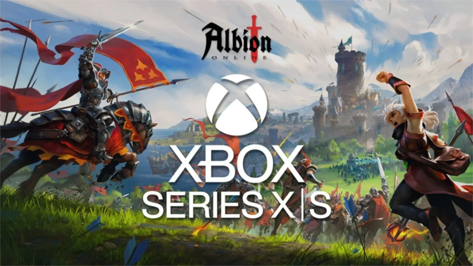 O MMORPG Albion Online estreia no Xbox Series X|S! Aproveite a progressão multiplataforma, interface otimizada para consoles e recompensas.