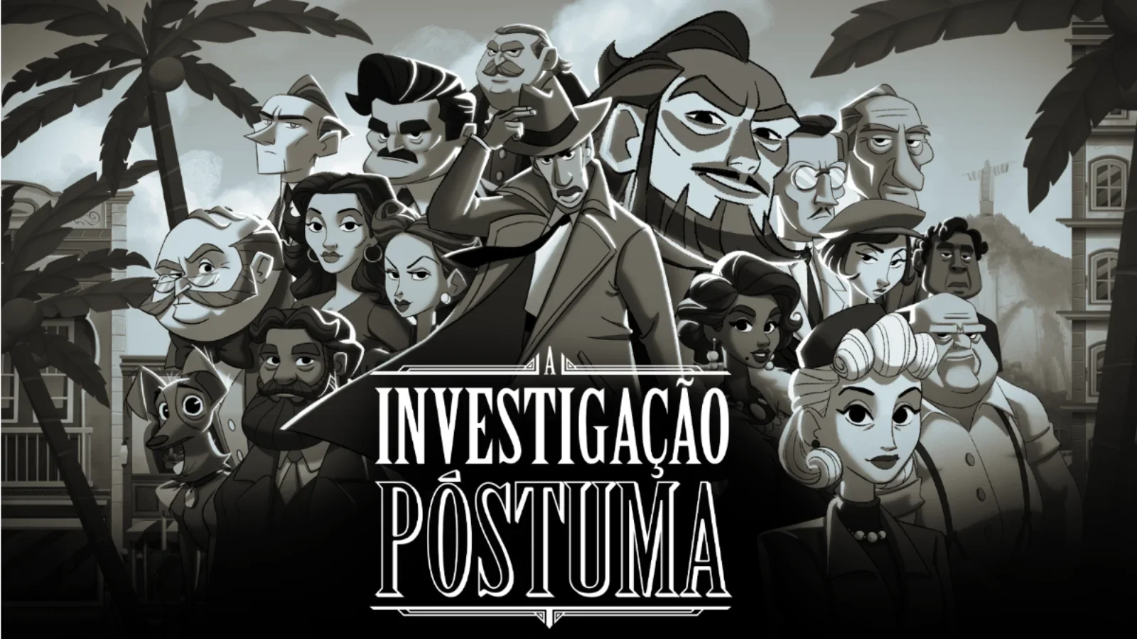 Investigue a morte de Brás Cubas em A Investigação Póstuma! Conheça o jogo noir inspirado em Machado de Assis com mecânica de loop temporal.
