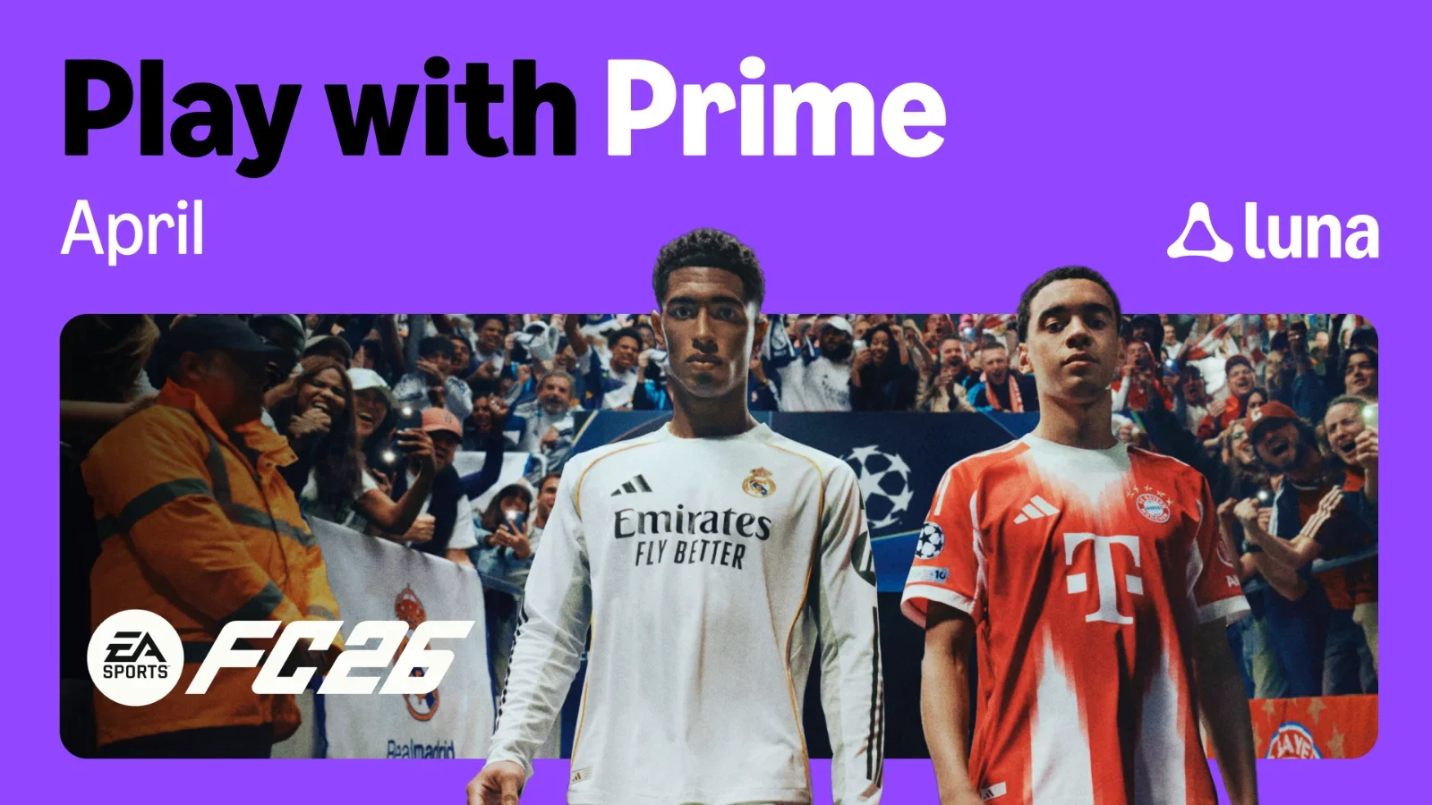Confira as novidades do Amazon Luna em abril de 2026! Membros Prime recebem EA SPORTS FC 26, Smurfs Kart e mais de 10 jogos para PC.