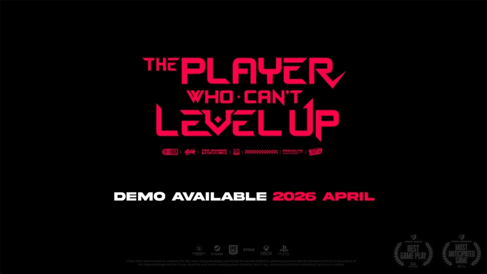 O webtoon com 210 milhões de views agora é um jogo de ação! Baixe a demo de The Player Who Can’t Level Up no Steam.